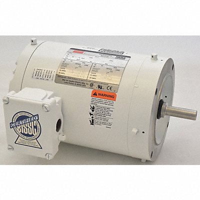 Washdown Motor 3/4 HP 1745 56C 230/460V