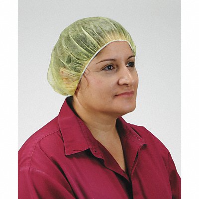 D2138 Bouffant Cap PP Yellow 24 in PK100