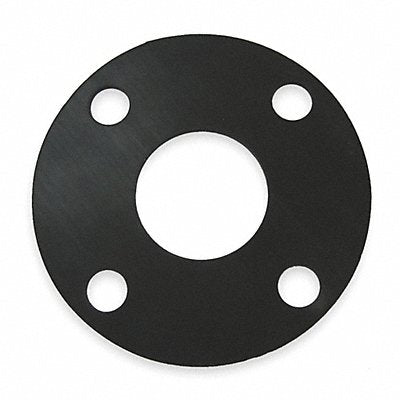 Gasket Full Face 2 1/2 In Neoprene Black