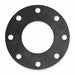 Gasket Full Face 8 In Neoprene Black