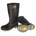 D0345 Rubber Boot Men s 14 Knee Black PR