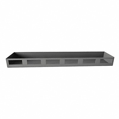 Door Shelf Gray 6pk 18in x 4in