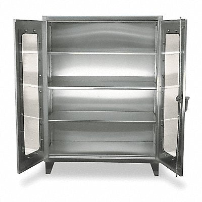 Strg Cab 66 x48 x24 Silver 3Shlv