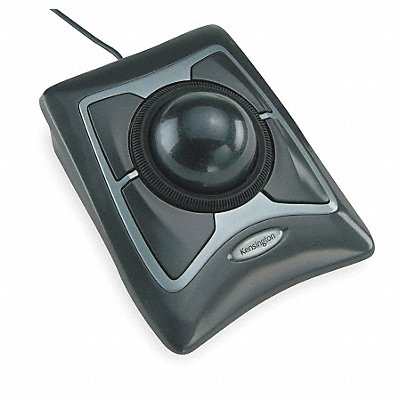 Trackball Mouse Corded Optical Black