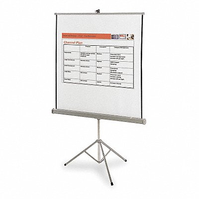 Portable Projection Screen 60 x 60 In