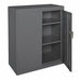 F8662 Storage Cabinet 42 x36 x18 Gray 2Shlv