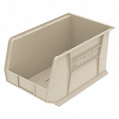 F8691 Hang and Stack Bin Stone Plastic 10 in