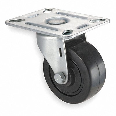 NSF-Listed Plate Caster Swivel 210 lb.