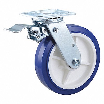 NSF-Listed Plate Caster Swivel 900 lb.