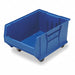 E4548 Mobile Bin Blue Polypropylene 11 in