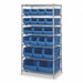 D5604 Bin Shlvng 24inx74inx36in Blue