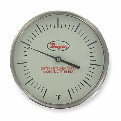 K3126 Bimetal Thermom 5 In Dial 20 to 240F