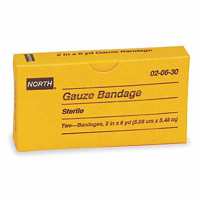 Gauze Bandage Sterile White PK2