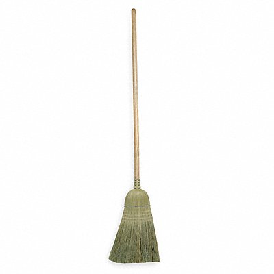 Corn Broom 38 in Handle L 12 in Face