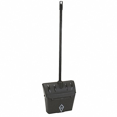 Long Handled Dust Pan Black