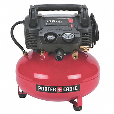 Portable Air Compressor 6 gal Pancake