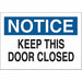 Sign 3 1/2 in x 5 in Polyester