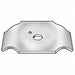Grating Clip Top 1-2 Bar H PK100