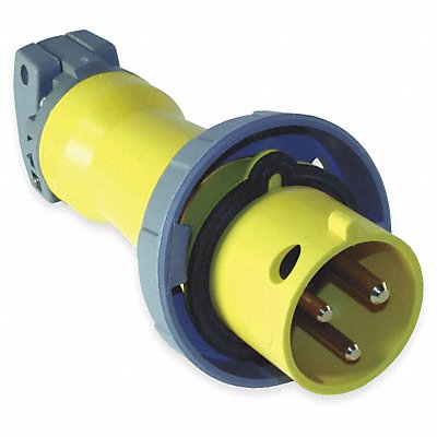 IEC Pin and Sleeve Plug 30 A Yellow 2Pl