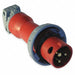 IEC Pin and Sleeve Plug 30 A Red 2Pl