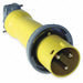 IEC Pin and Sleeve Plug 60 A Yellow 2Pl