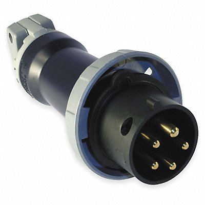 IEC Pin and Sleeve Plug 30 A Black 4Pl