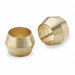 Sleeve Brass Comp 1/4In PK10