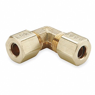 Union Elbow Brass Comp 5/16In PK10