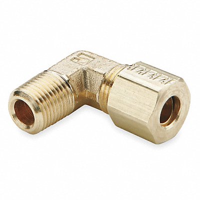 Elbow 90 Brass CompxM 3/4In PK10