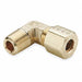 Elbow 90 Brass CompxM 5/16Inx3/8In PK10