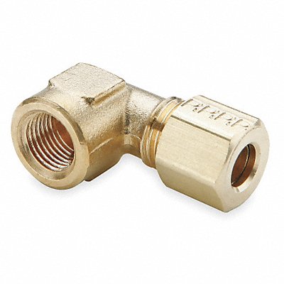 Elbow 90 Brass CompxF 1/8In PK10