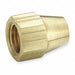 Short Nut 45deg Brass Tube 3/8 in PK10