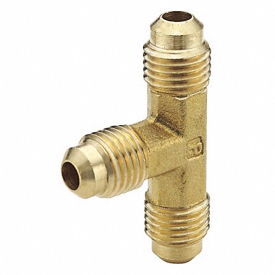 Union Tee Brass Tube 3/16 in PK10