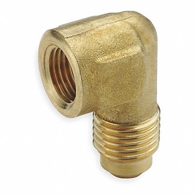 Female Elbow Brass Tube x FNPT PK10