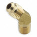 Male Elbow 45 Deg Brass Flare PK10