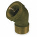 45 Street Elbow Red Brass 1/4 in