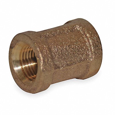 Coupling Red Brass 1/8 in FNPT Class 125