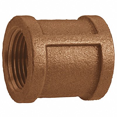 Coupling Red Brass 1/2 in FNPT Class 125