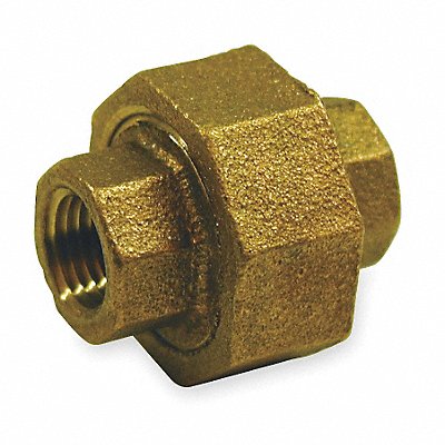Union Red Brass 1 1/4  FNPT Class 125