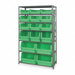 D5571 Bin Shlvng 18inx75inx42in Green