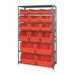 D5571 Bin Shlvng 18inx75inx42in Red