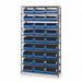 E1528 Bin Shlvng 18inx75inx42in Blue