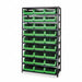 E1528 Bin Shlvng 18inx75inx42in Green