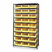 E1528 Bin Shlvng 18inx75inx42in Yellow