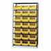 E1529 Bin Shlvng 18inx75inx42in Yellow