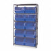 E1531 Bin Shlvng 18inx75inx42in Blue