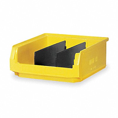 F0817 Bin Yellow Polyethylene 5 7/8 in