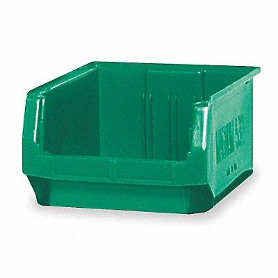 F8681 Bin Green Polyethylene 7 7/8 in