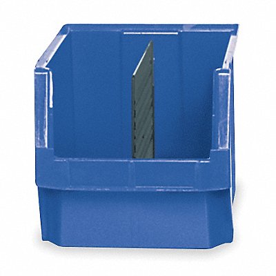 F0818 Bin Blue Polyethylene 11 7/8 in