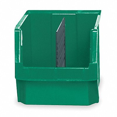 F0818 Bin Green Polyethylene 11 7/8 in